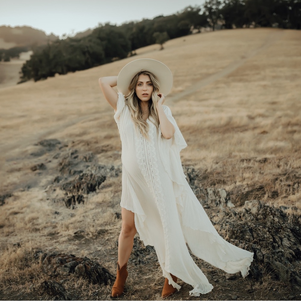 Jen's Pirate Booty Cream Lace-Trimmed dress